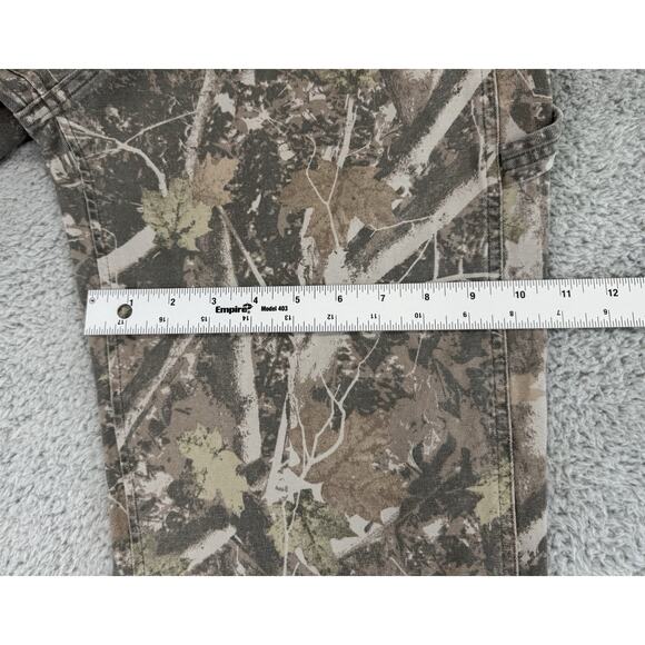 Abercrombie & Fitch Athletic Loose Workwear Camo Pants Carpenter Size 31x32(28) - Picture 8 of 14